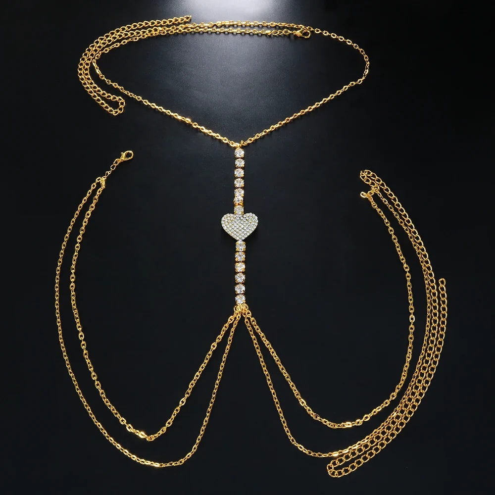 Delicado Collar con corazón y caja