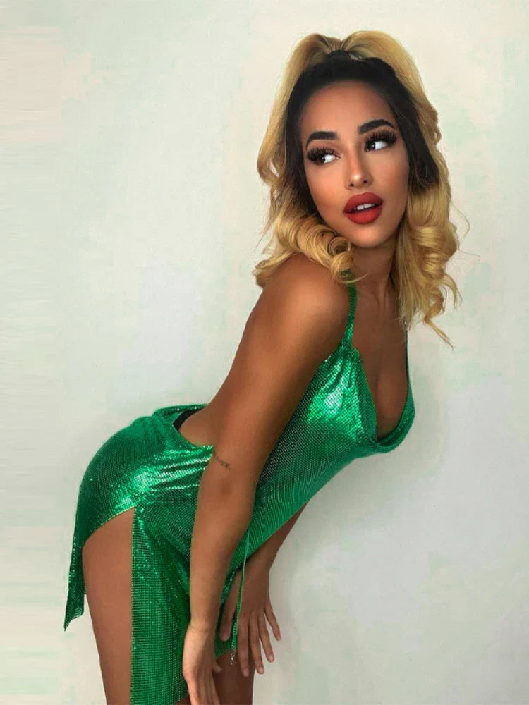 Celestia Sequin Mini Dress