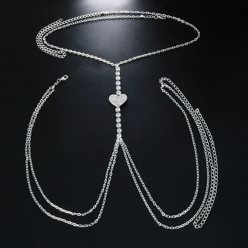 Delicado Collar con corazón y caja