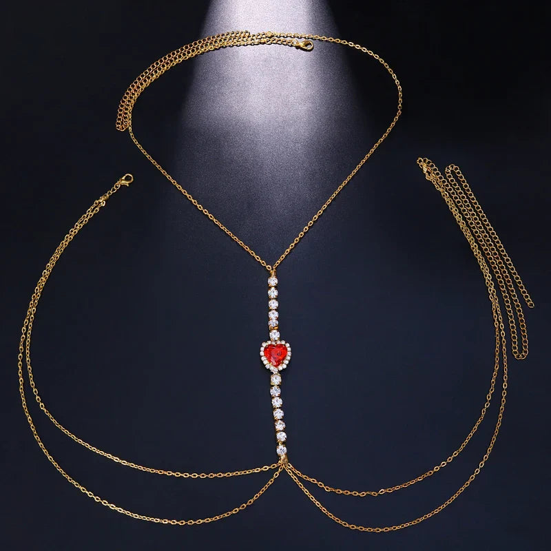 Delicado Collar con corazón y caja